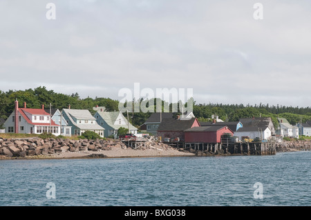 Westport village, Brier Island, Nova Scotia, Canada. Stock Photo