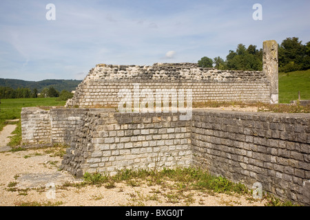 Grienmatt temple, Augusta Raurica, Switzerland Stock Photo