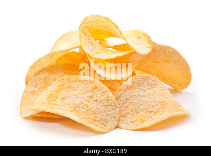 Potato chips snack Stock Photo