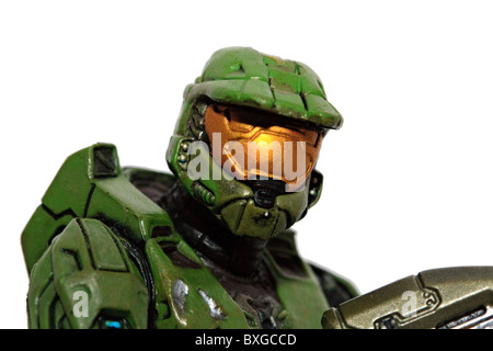 Halo action figure. Stock Photo