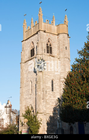 St Nicholas Parish Church in the market town of Alcester, Warwickshire, UK Stock Photo