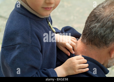 Little girl and her father Stock Photo