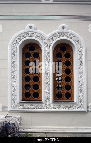 window of home chirch in Livadia palace, Crimea, Ukraine Stock Photo