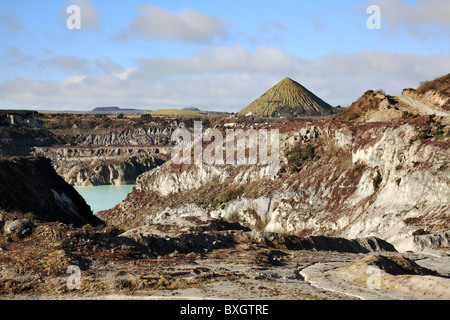 ForMer China Clay Workings near Trethurgy in Cornwall Stock Photo