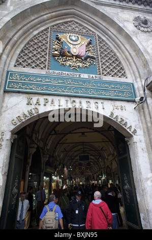 Grand Bazaar gate in Istanbul Turkey Stock Photo - Alamy