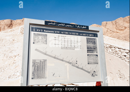 Egypt, Luxor. Valley of The Kings Luxor. Stock Photo