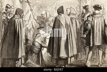 English Protestant Martyrs: Execution for heresy of Alexander Gooch and ...