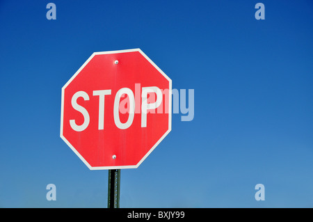 stop sign Stock Photo