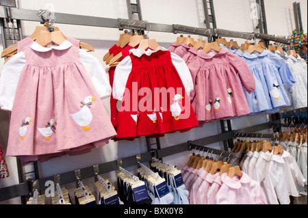 Children's clothes shop, England, UK Stock Photo