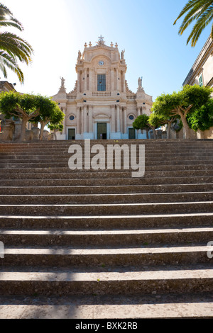 St Peter's church, Modica, Sicily, Italy Stock Photo