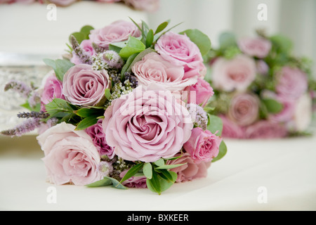 Bouquet of flowers on a wedding day for a bride. Bridal bouquet of flowers Stock Photo