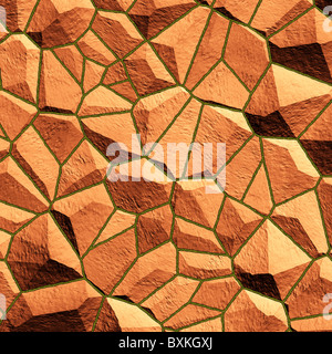 Abstract generated stone surface for background and design Stock Photo