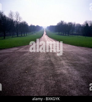 Long Mile from Windsor castle  Berkshire England Stock Photo