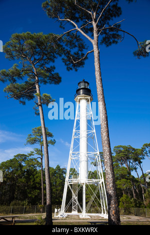 Cape San Blas Lighthouse Stock Photo