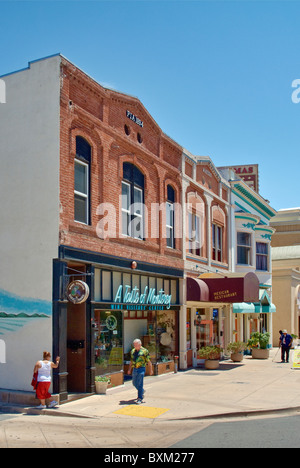 Historic buildings on Main Street in Salinas, California, USA Stock Photo