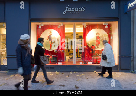 Jacadi Paris Children's clothing shop, Paris, France Stock Photo