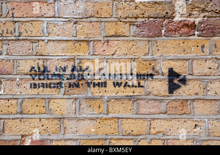 Another brick in the wall hi-res stock photography and images - Alamy