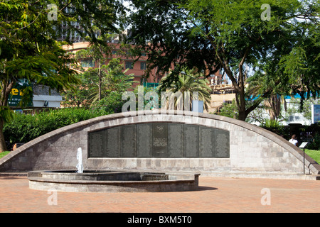 August 7 Memorial Park, US Embassy Bombing Memorial, Nairobi, Kenya Stock Photo