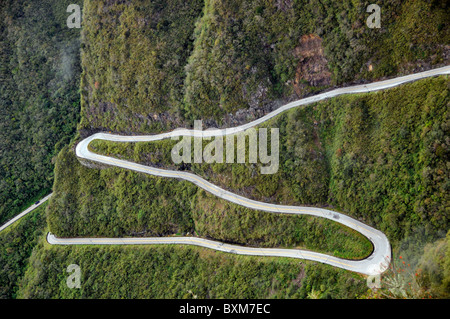 Winding road at Serra do Rio do Rastro Santa Catarina Brazil Stock Photo