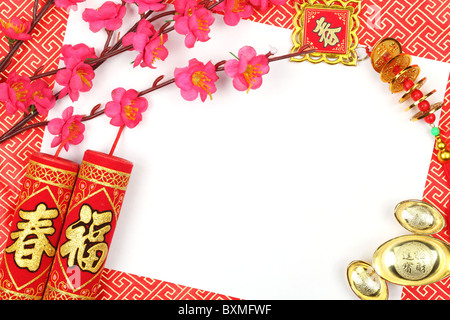 Chinese New Year decoration Stock Photo - Alamy