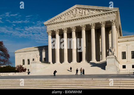Supreme Court Building, Washington DC. Stock Photo