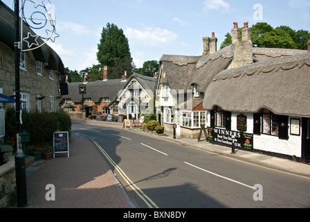 Shanklin old town, Isle of Wight, UK Stock Photo