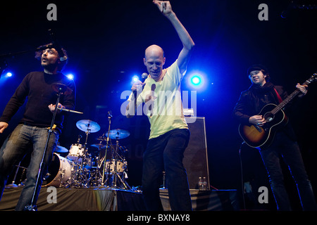 Rock Band The Presidents of the United States in concert Stock Photo