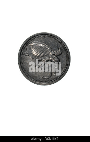 Papua New Guinea - 5 Toea coin Stock Photo