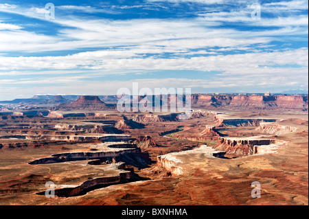 Green River Overlook Canyonlands National Park Islands in the sky near Moab Utah USA Stock Photo