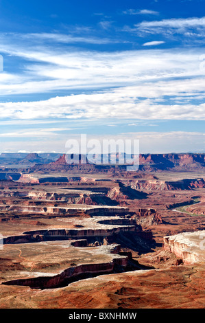 Green River Overlook Canyonlands National Park Islands in the sky near Moab Utah Stock Photo