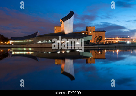 The Imperial War Museum Salford Quays Manchester Stock Photo