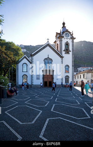 Church of San Bento, Ribeira Brava, Madeira Stock Photo