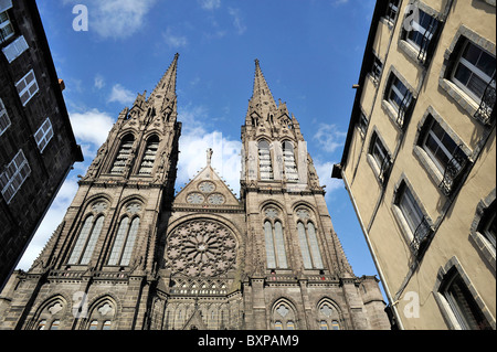 Clermont-Ferrand (63) : the cathedral Stock Photo