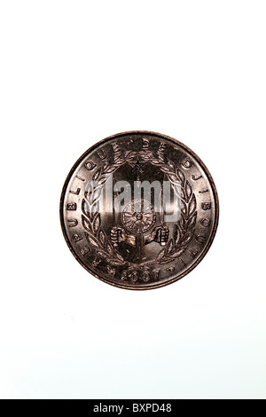 Djibouti coin - 10 Francs Stock Photo