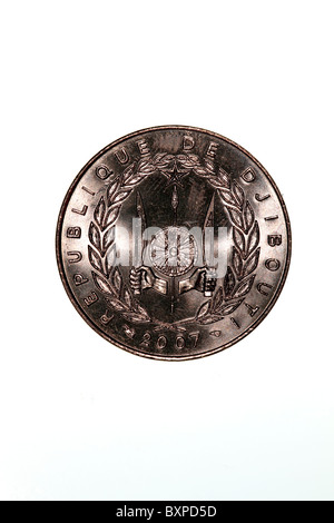 Djibouti coin Stock Photo