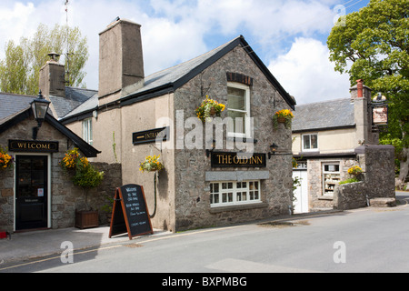 The Old Inn at Widecombe In The Moor, Dartmoor Devon England UK Stock Photo