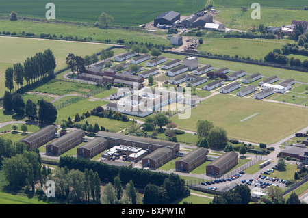 Aerial view of HMP Ford in West Sussex. Picture by James Boardman. Stock Photo