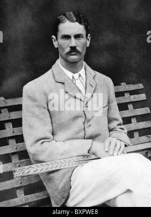 HAROLD MAHONEY (1867-1905)  Scottish-born tennis player who won the 1896 Wimbledon championship Stock Photo