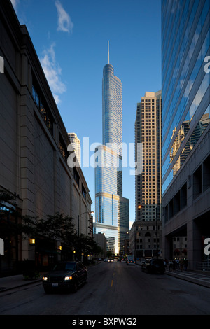 Trump International Hotel and Tower, Chicago Stock Photo