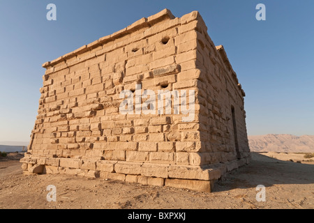 The Graeco-Roman Temple of Deir el-Shelwit dedicated to the Goddess Isis, near Malkata, West Bank, Luxor, Egypt Stock Photo