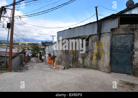 Pavas is a Poor neighbourhood of San Jose Costa Rica Stock Photo