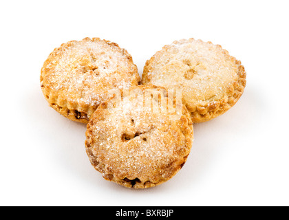 Homemade Mince Pies, UK Stock Photo