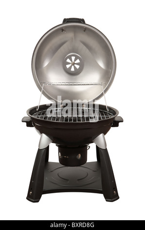 Charcoal Grill Isolated on a white background. Stock Photo