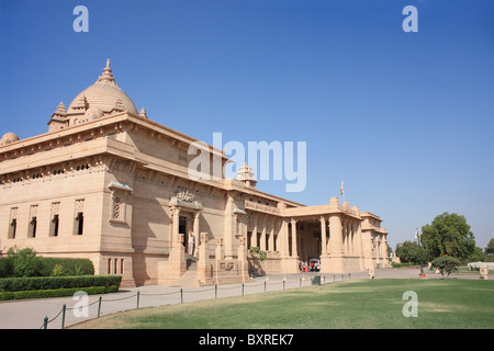 Umaid Bhawan Palace, Jodhpur. One Part Is Museum And Other Part is Hotel. Stock Photo