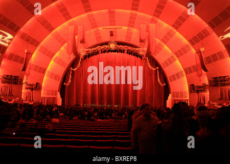 Interior of Radio City music hall in New York city 2010 Stock Photo