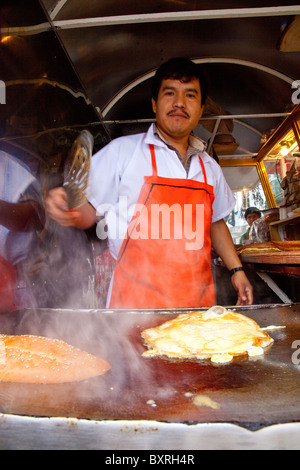 Tortas cart in Mexico City, Mexico Stock Photo