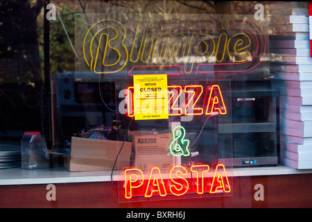 Health Department restaurant closure notice, Manhattan, New York City ...