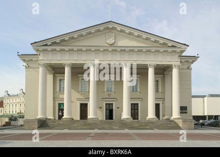 Lithuania, Vilnius, Old Town, Town Hall, facade Stock Photo