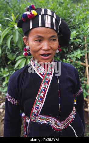 Asia, North Vietnam, Montagnard Woman Stock Photo - Alamy