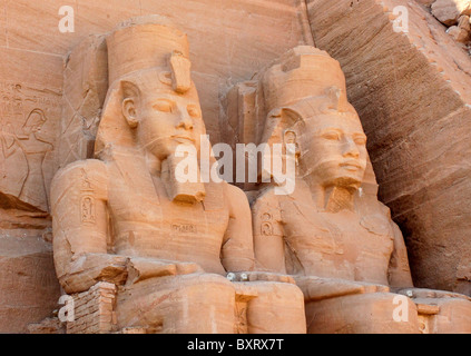 Abu Simble Temple, Egypt Stock Photo